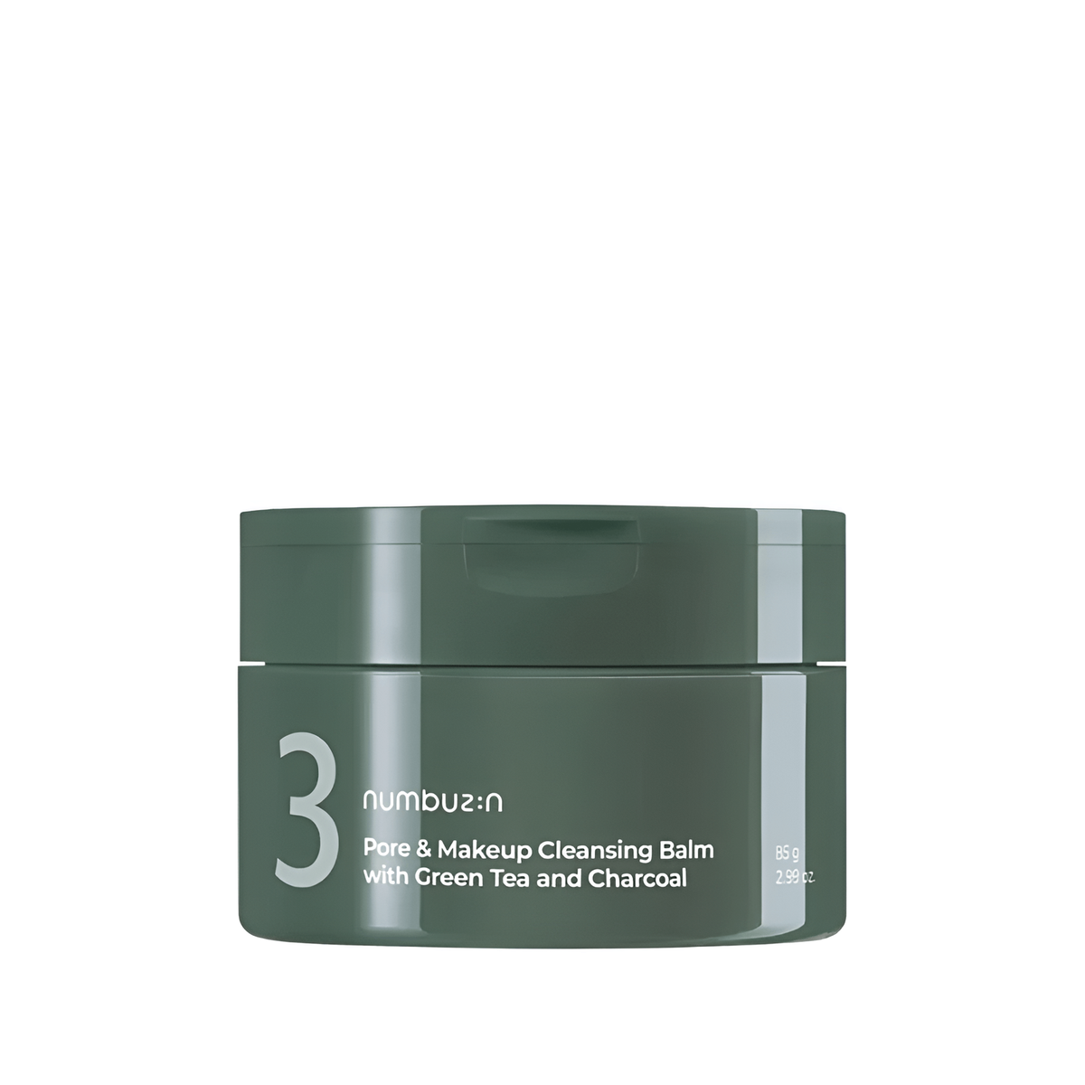 Numbuzin No.3 Pore & Makeup Cleansing Balm with Green Tea and Charcoal