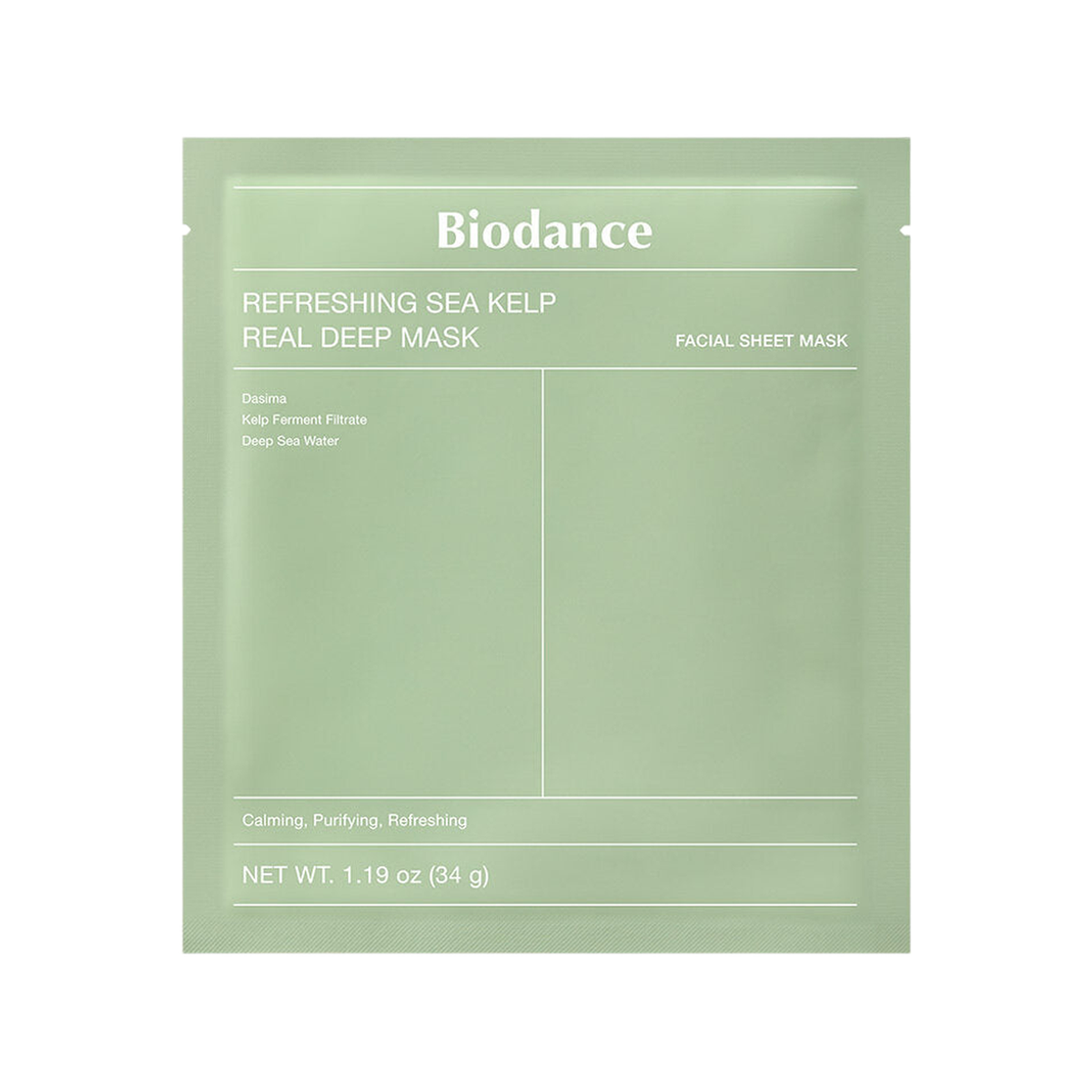 BIODANCE Refreshing Sea Kelp Real Deep Mask Sheet