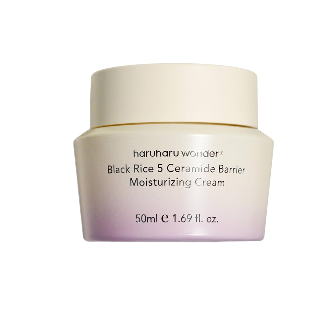HaruHaru Wonder Black Rice 5 Ceramide Barrier Moisturizing Cream – veido kremas su juodaisiais ryžiais ir keramidais