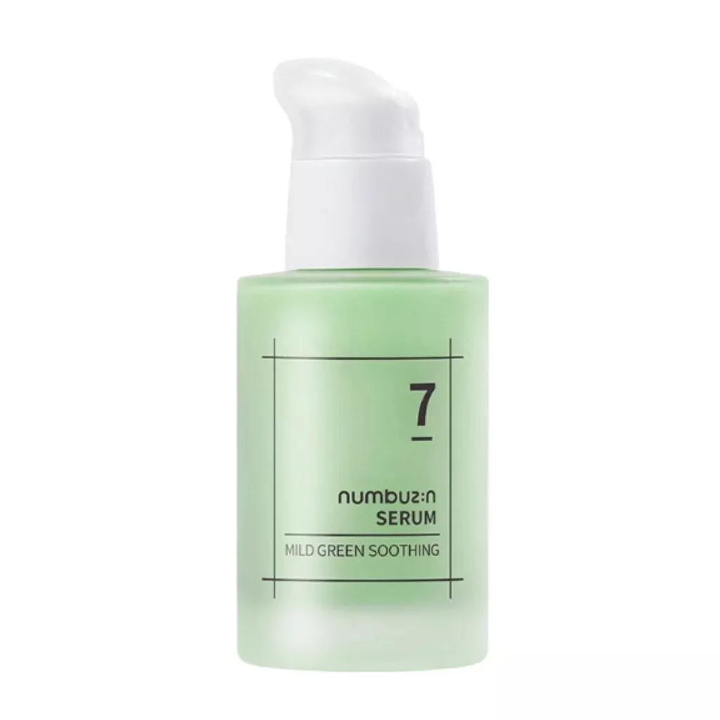 Numbuzin No.7 Mild Green Relief Serum veido serumas