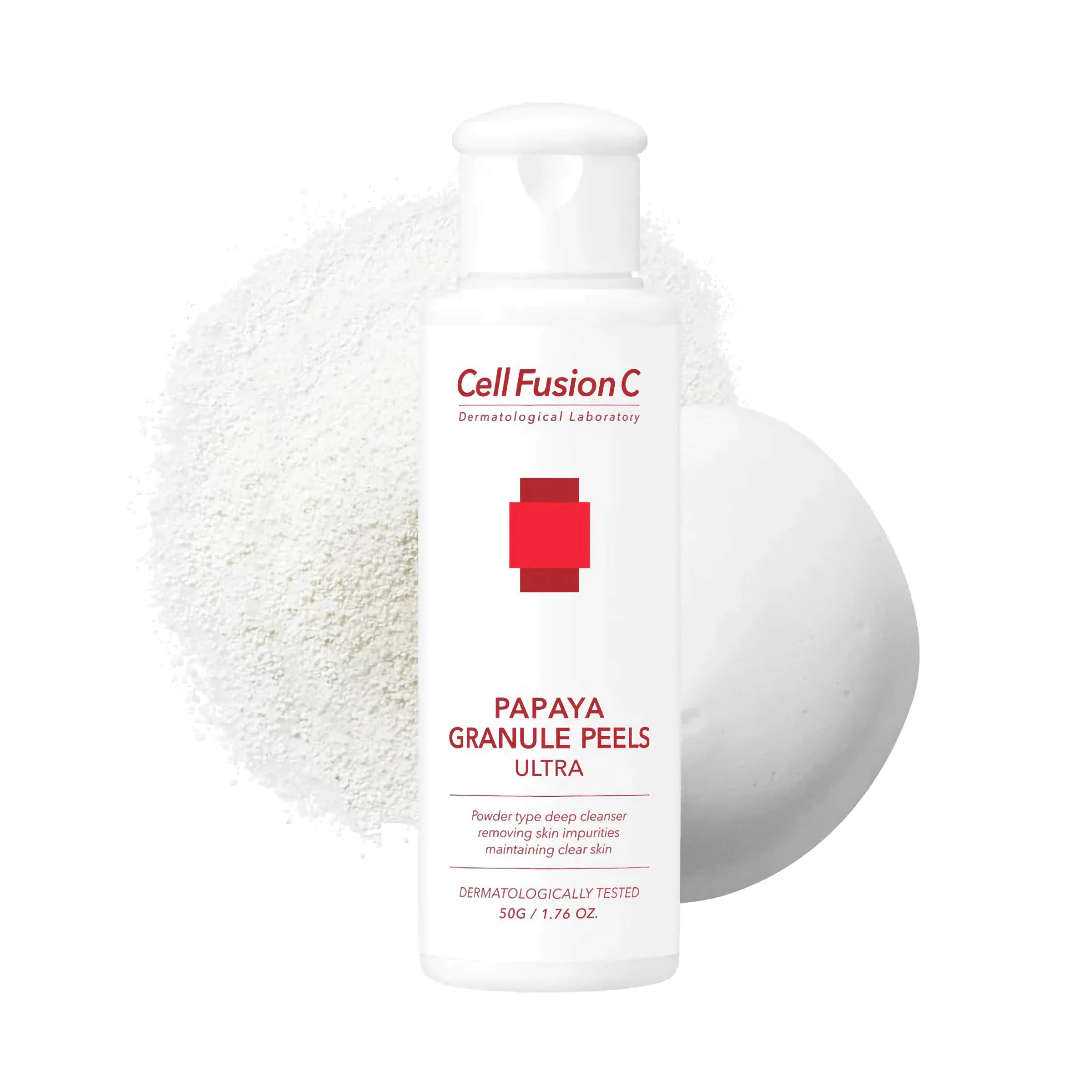 Cell Fusion C Papaya Granule Peels Ultra – fermentinis šveitiklis su papajos fermentais