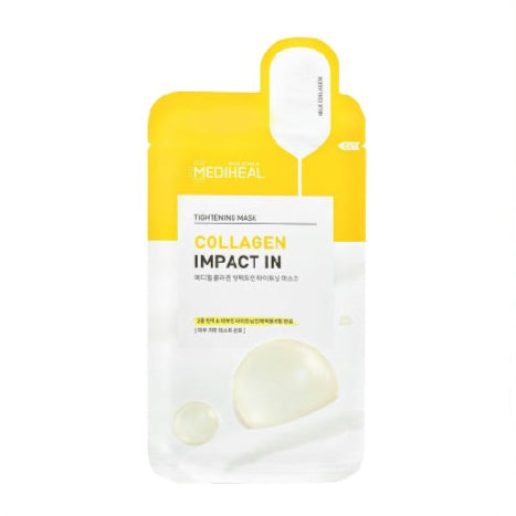 MEDIHEAL Collagen Impact In-Tightening Mask  stangrinanti veido kaukė su kolagenu