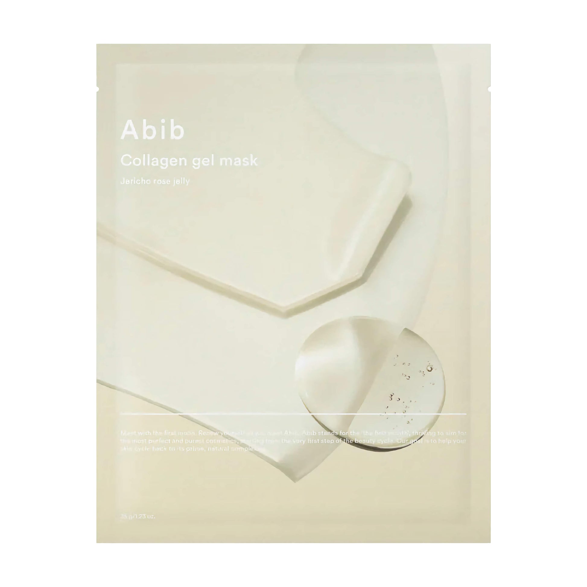 Abib Collagen Gel Mask Jericho Rose Jelly - hidrogelio veido kaukė su kolagenu