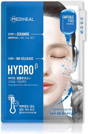 Mediheal Capsule 100 Bio Hydro Mask intensyviai drėkinanti dviejų žingsnių lakštinė veido kaukė