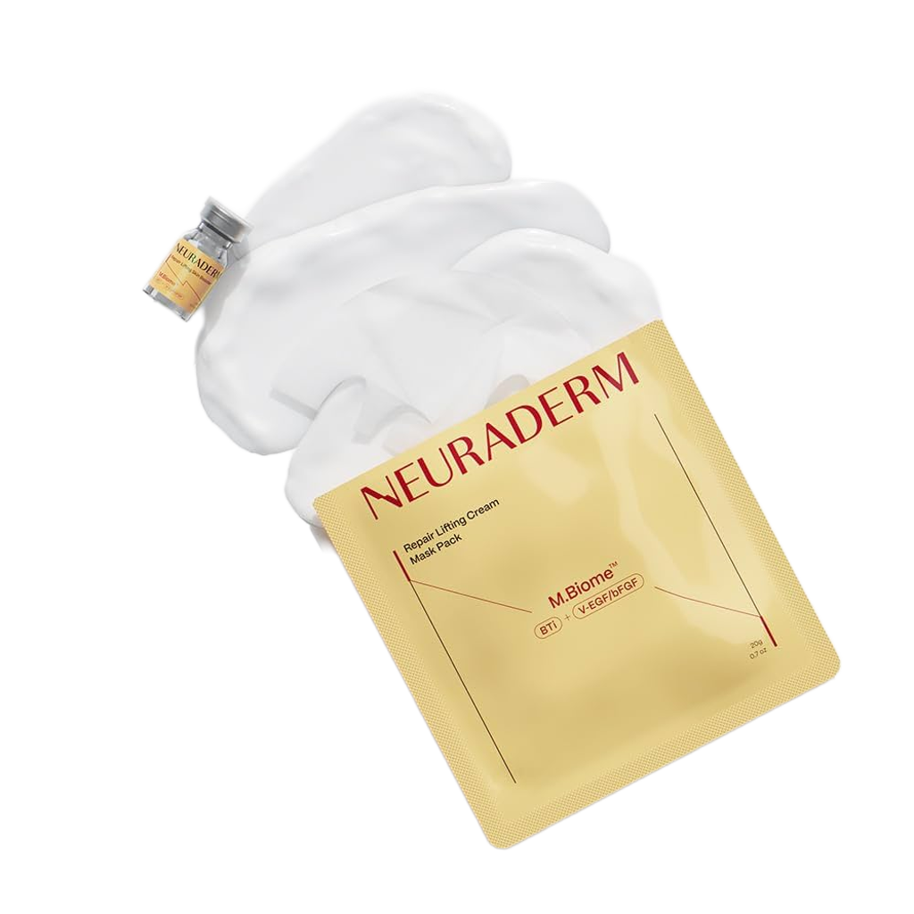 Neuraderm MEDITOX Repair Lifting Cream Mask – trijų dalių stangrinanti veido kaukė