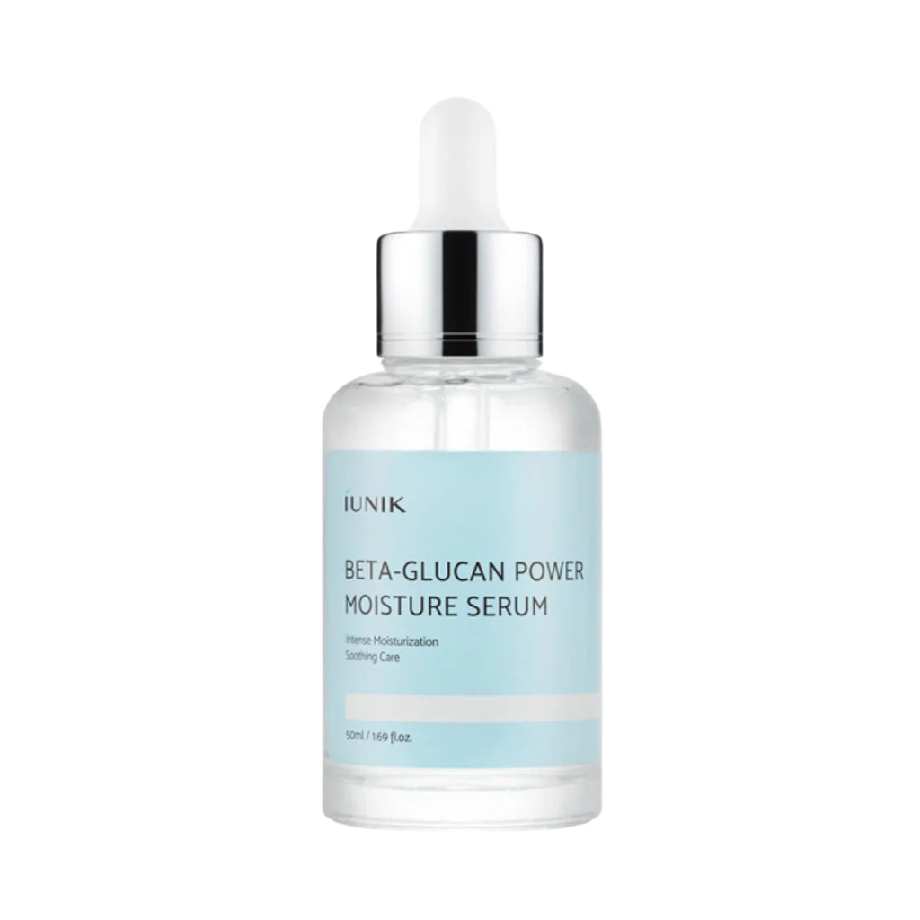 iUNIK Beta-Glucan Power Moisture Serum - veido serumas su beta gliukanu