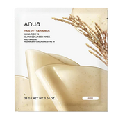 Anua Rice 70 Glow Collagen Mask drėkinanti hidrogelio veido kaukė