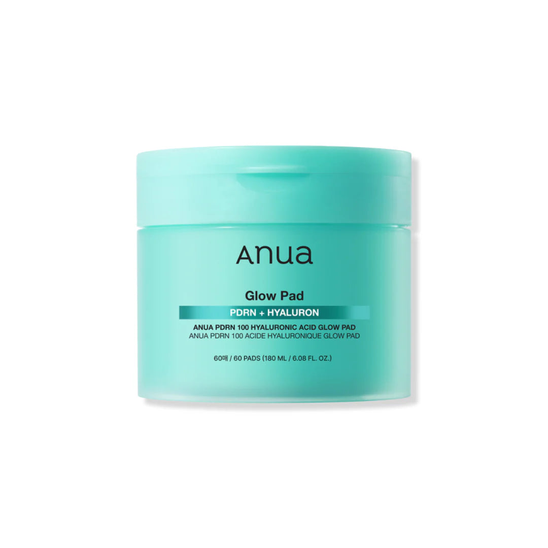 Anua PDRN 100 Hyaluronic Acid Glow Pad - tonerio padeliai su hialurono rūgštim