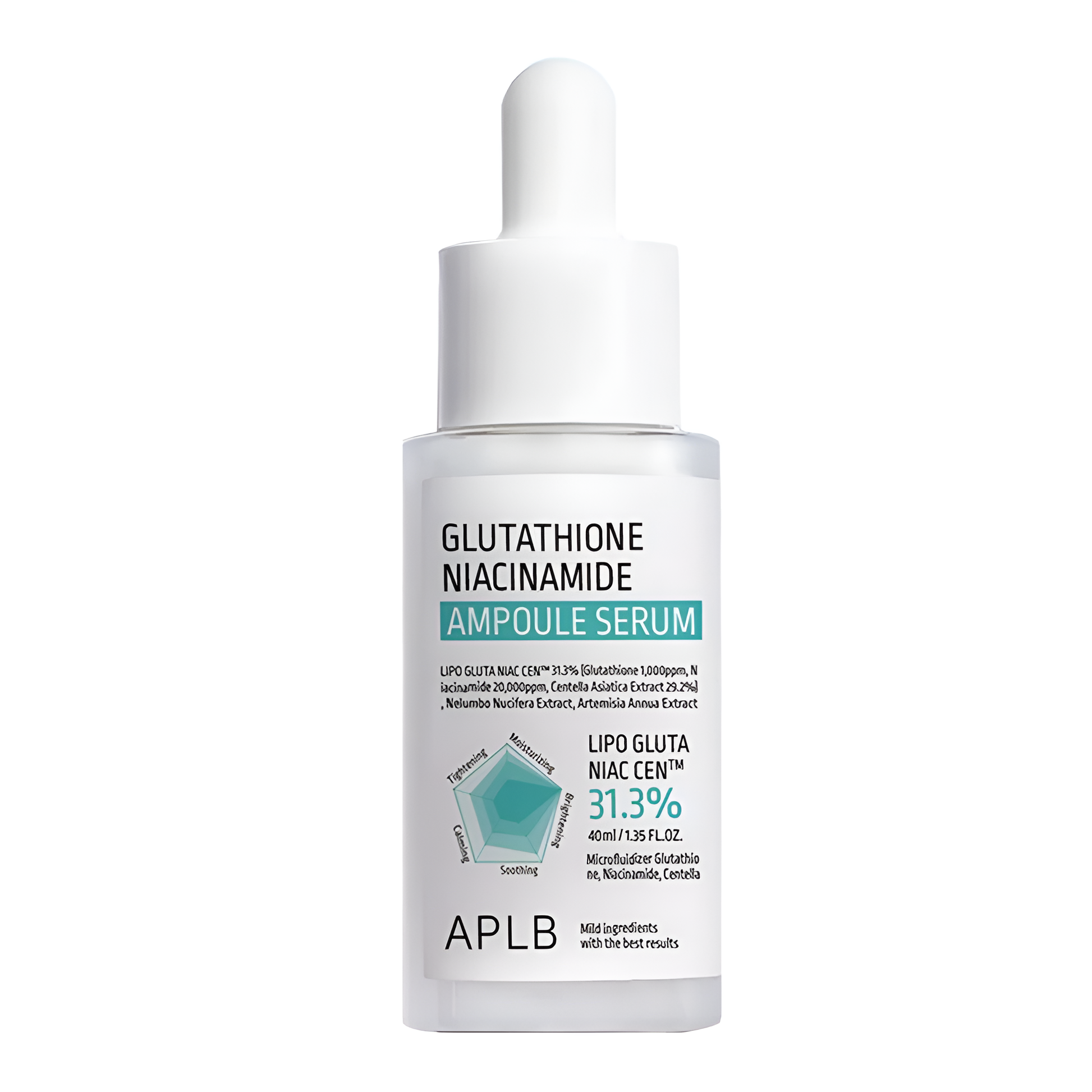 APLB Glutathione Niacinamide Ampoule Serum veido serumas