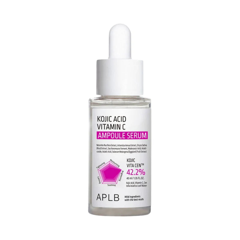 APLB Kojic Acid Vitamin C Ampoule Serum - skaistinantis veido serumas