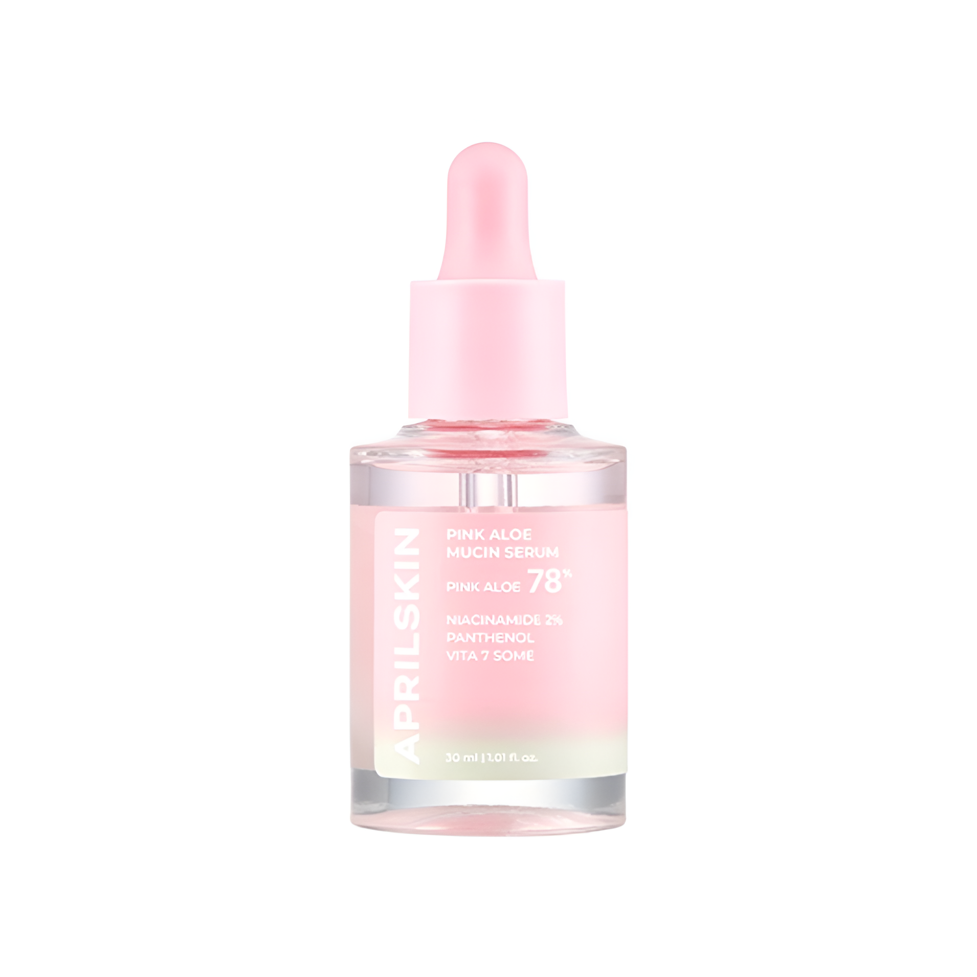 APRILSKIN Pink Aloe Mucin Serum drėkinamasis serumas su alaviju