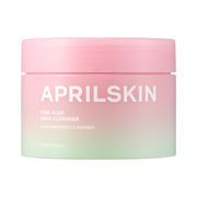 APRILSKIN Pink Aloe Pack Cleanser  poras valantis prausiklis kaukė su alaviju