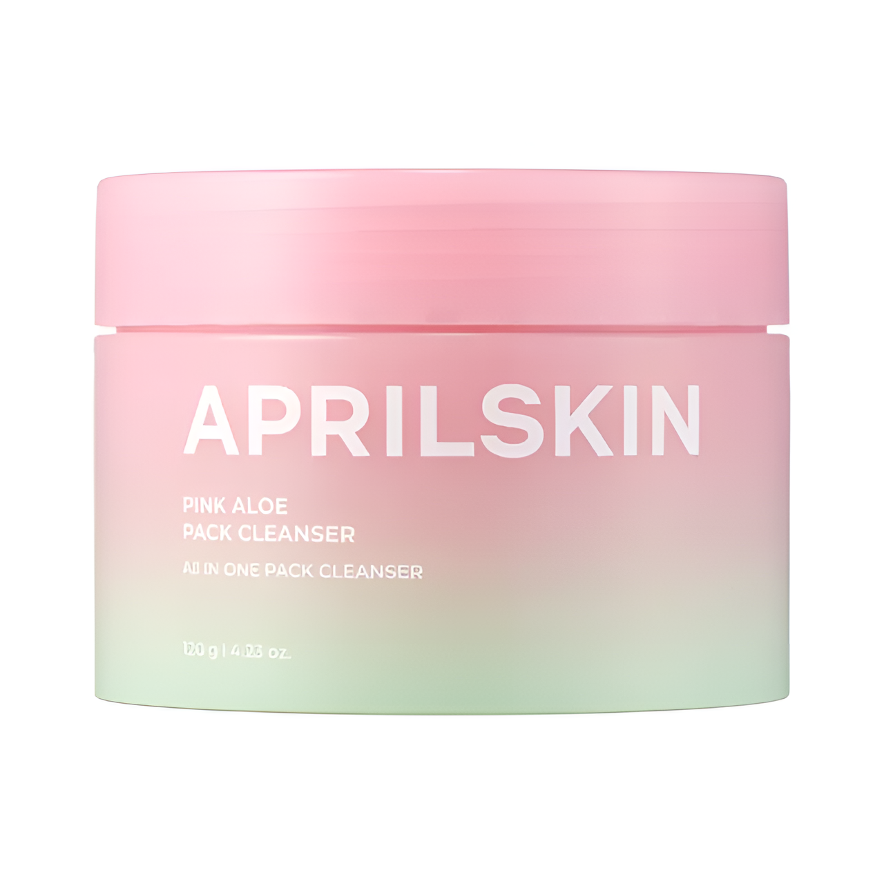 APRILSKIN Pink Aloe Pack Cleanser  poras valantis prausiklis kaukė su alaviju