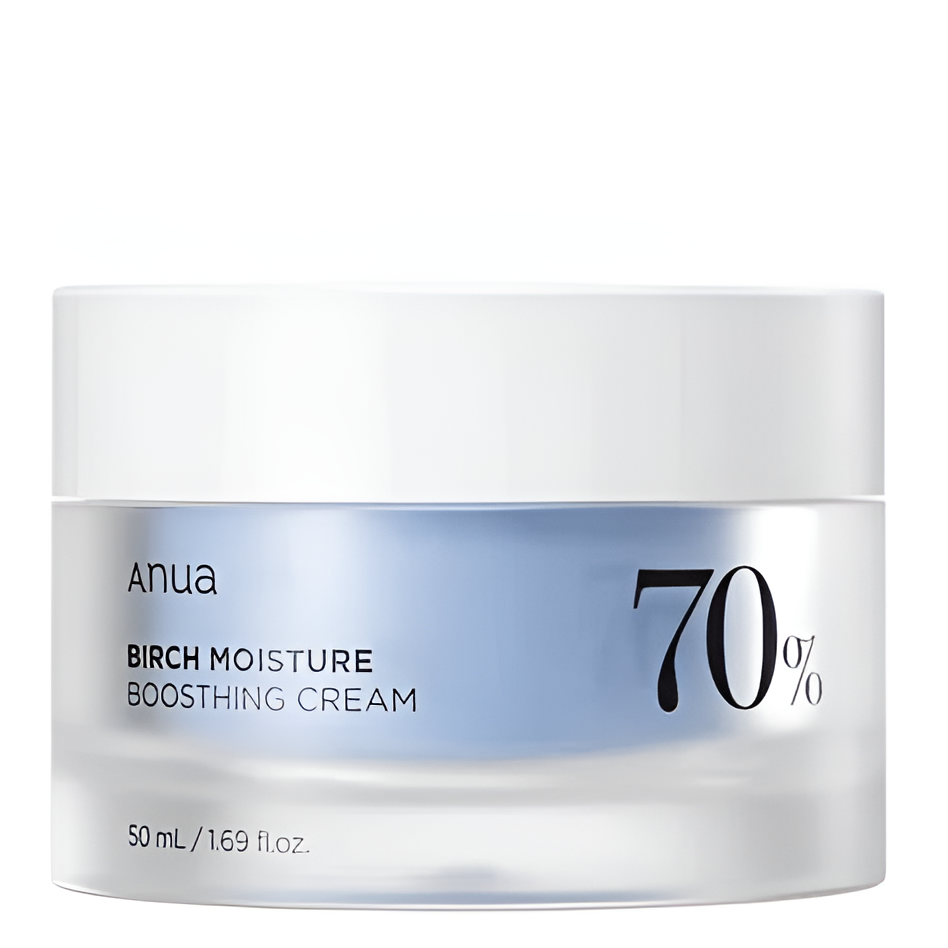 Anua Birch Moisture Boosting Cream drėkinamasis veido kremas su beržų sula