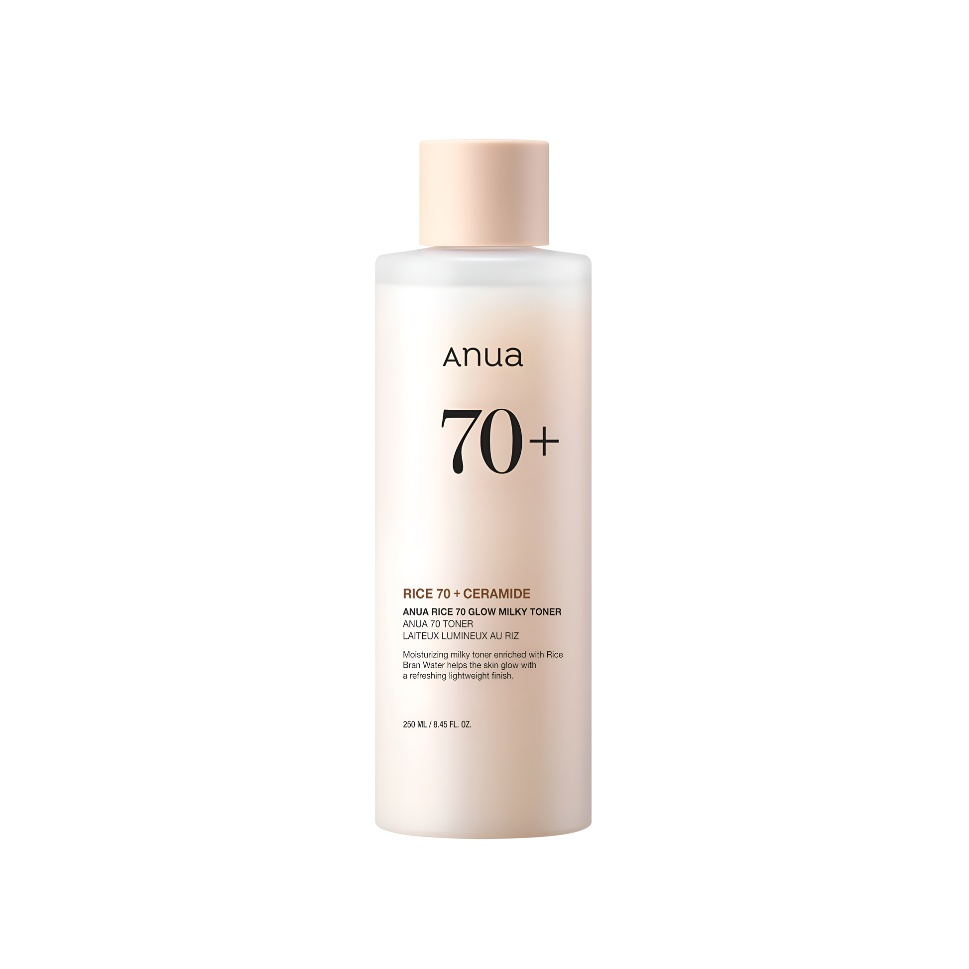 Anua Rice 70 Glow Milky Toner veido tonikas su ryžių ekstraktu