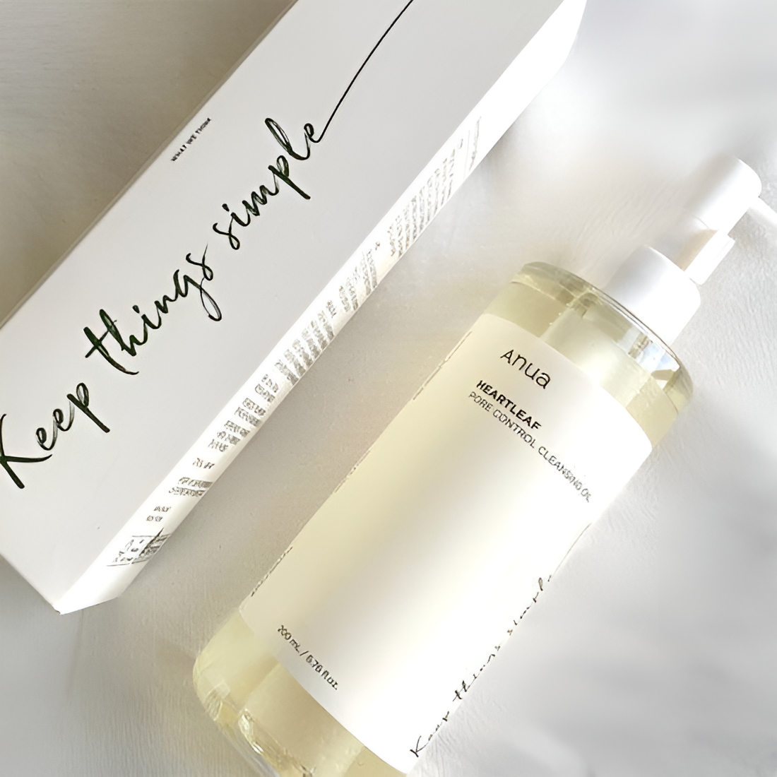 Anua Heartleaf Pore Control Cleansing Oil - valomasis veido aliejus, 200 ml