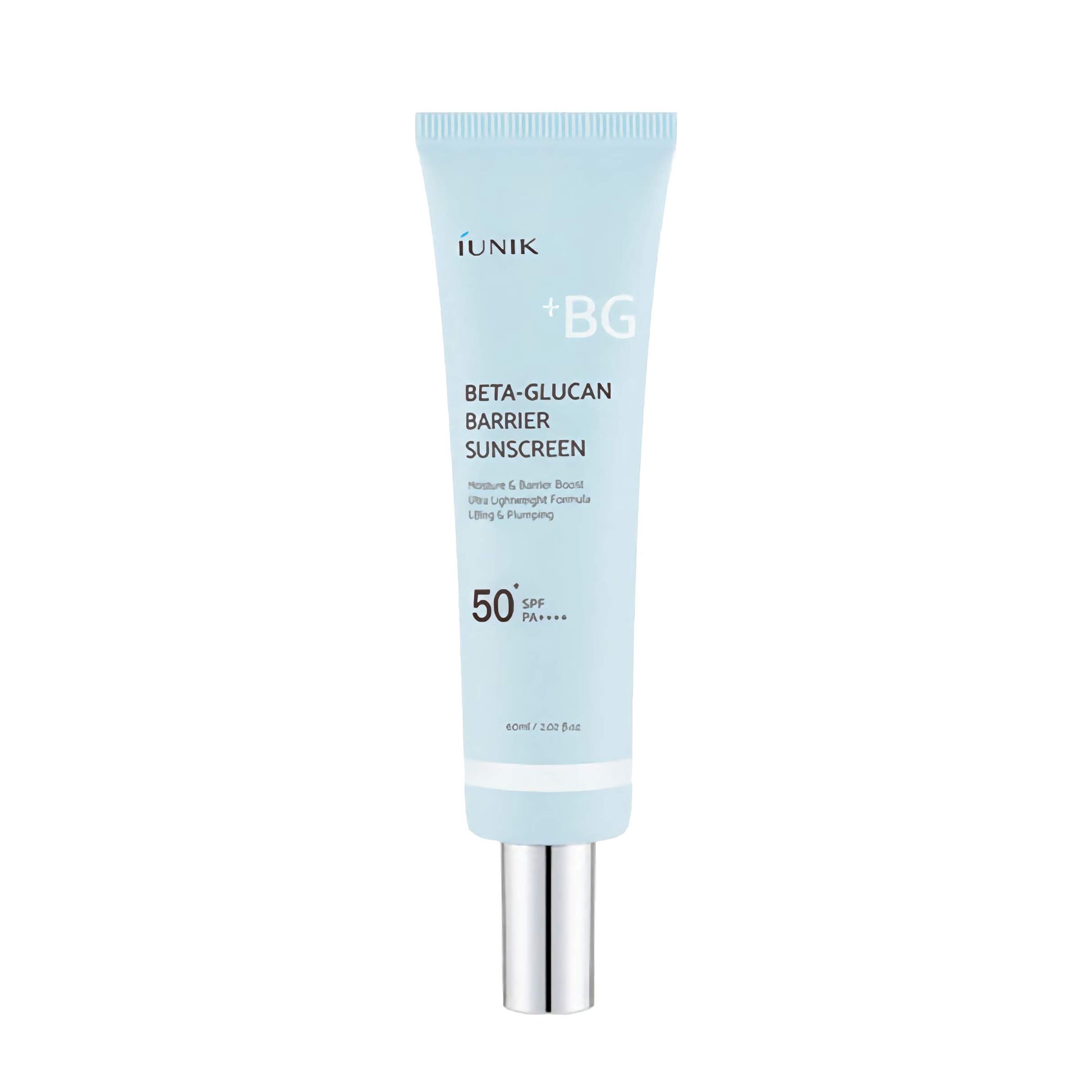 iUNIK Beta Glucan Barrier Sunscreen SPF50+ PA++++ – drėkinantis apsauginis kremas su beta-gliukanu
