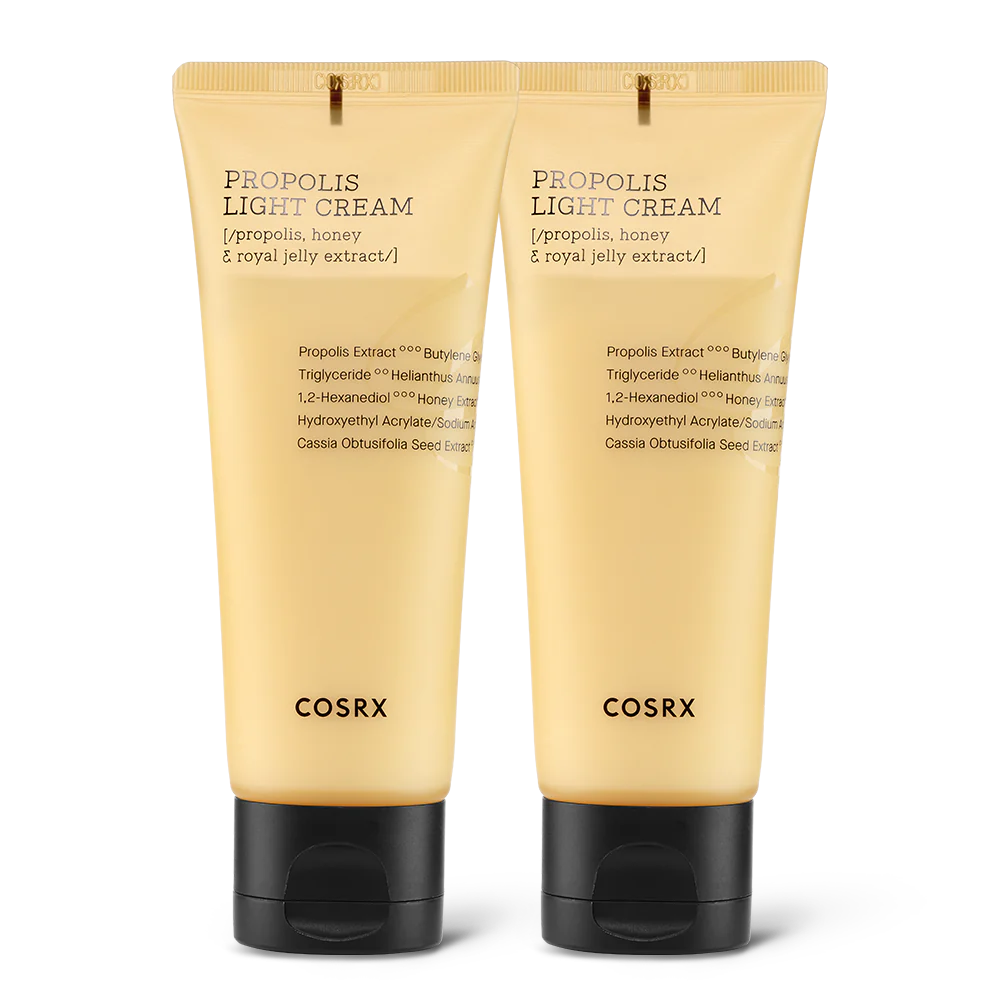 COSRX Propolis Light Cream (Tube) – drėkinamasis kremas su propoliu