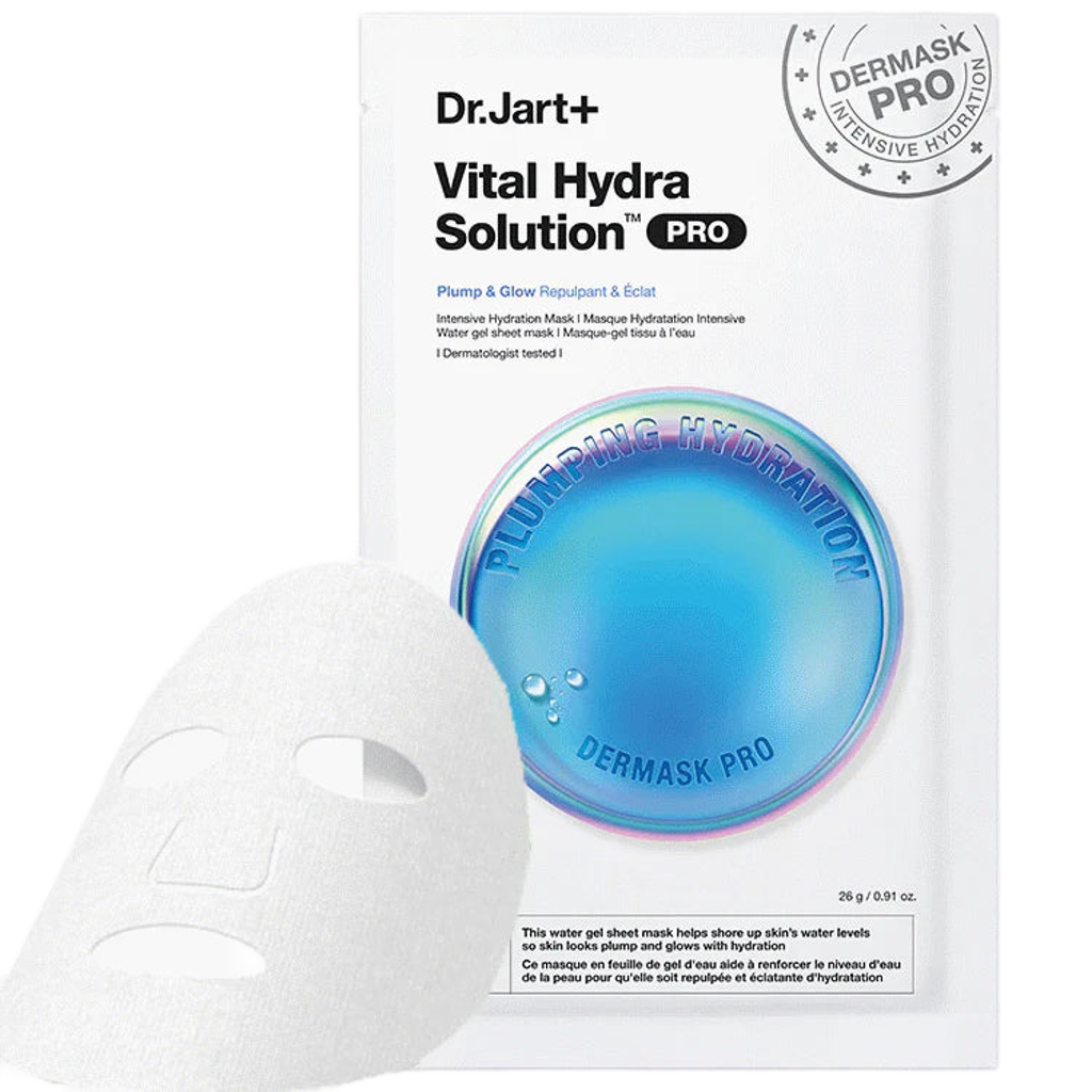 Dr. Jart+ Dermask Vital Hydra Solution Pro – intensyviai drėkinanti lakštinė kaukė