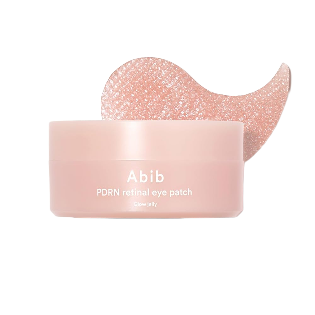 Abib PDRN Retinal Eye Patch Glow Jelly – stangrinantys paakių padeliai su retinaliu ir PDRN