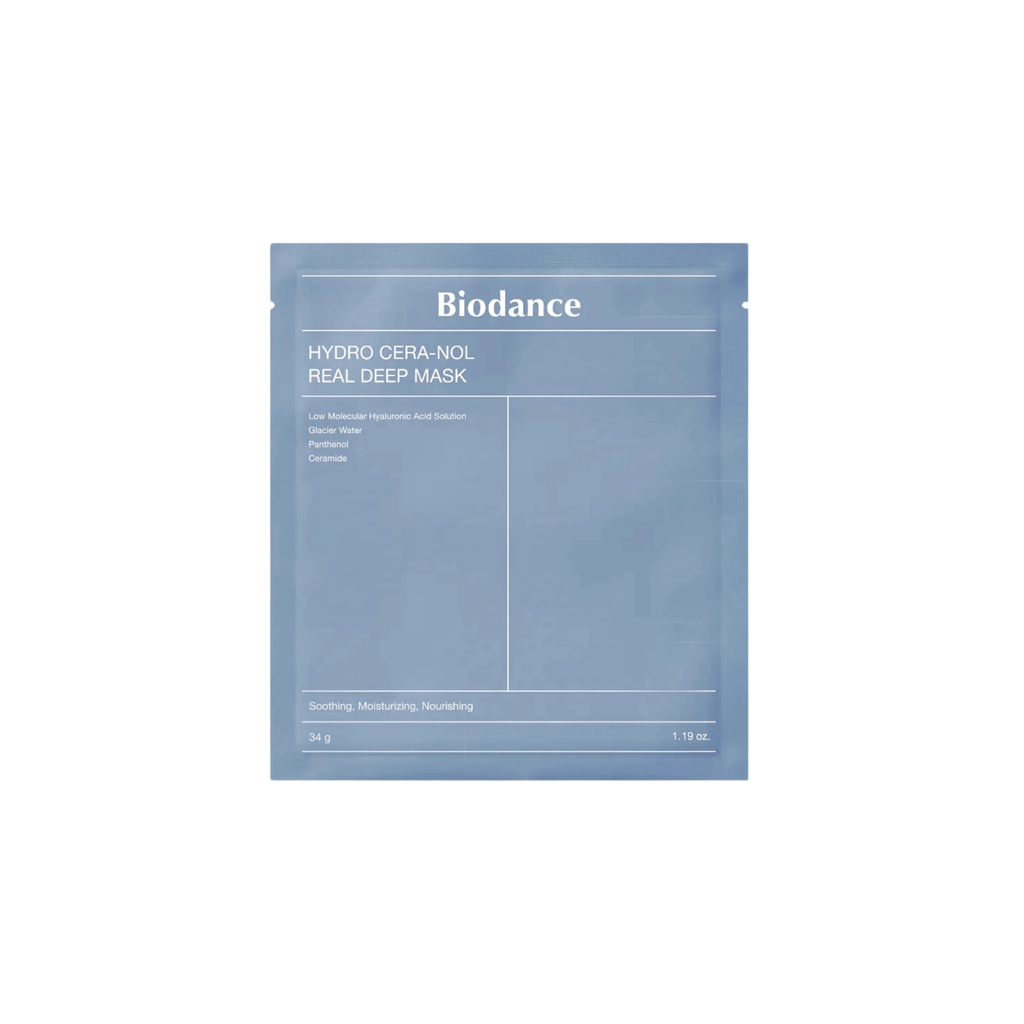 BIODANCE Hydro Cera Nol Deep Mask – intensyviai drėkinanti hidrogelio kaukė