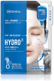 MEDIHEAL Capsule 100 Bio Hydro Mask drėkinanti lakštinė veido kaukė
