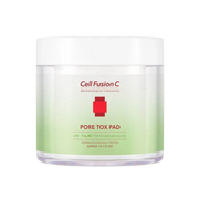 Cell Fusion C Pore Tox Pad – tonerio padeliai porų priežiūrai, 60 vnt. + DOVANA