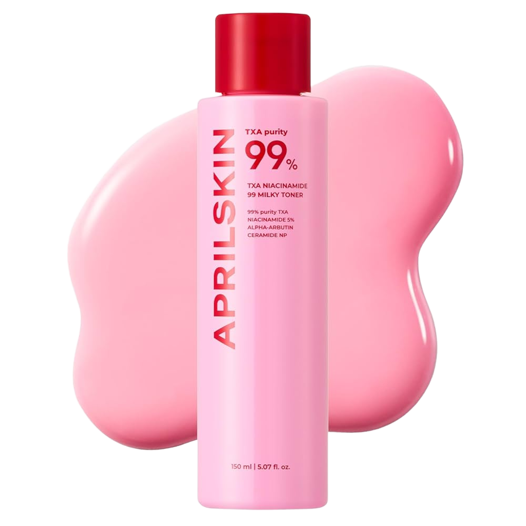 APRILSKIN TXA Niacinamide 99 Milky Toner – skaistinantis tonikas su traneksamo rūgštimi