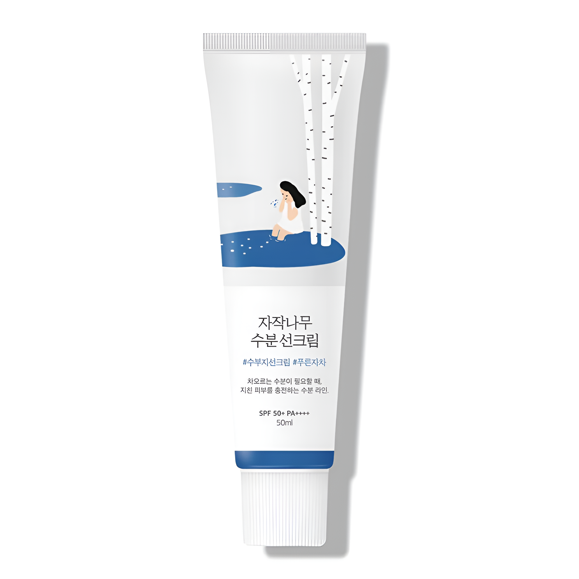 Round Lab Birch Juice Moisturizing Sunscreen SPF50+ PA++++  drėkinantis apsauginis kremas nuo saulės