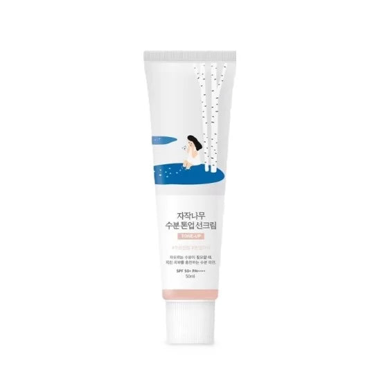 Round Lab Birch Juice Tone-Up Sunscreen SPF50+ PA++++ tonuojantis apsauginis kremas nuo saulės