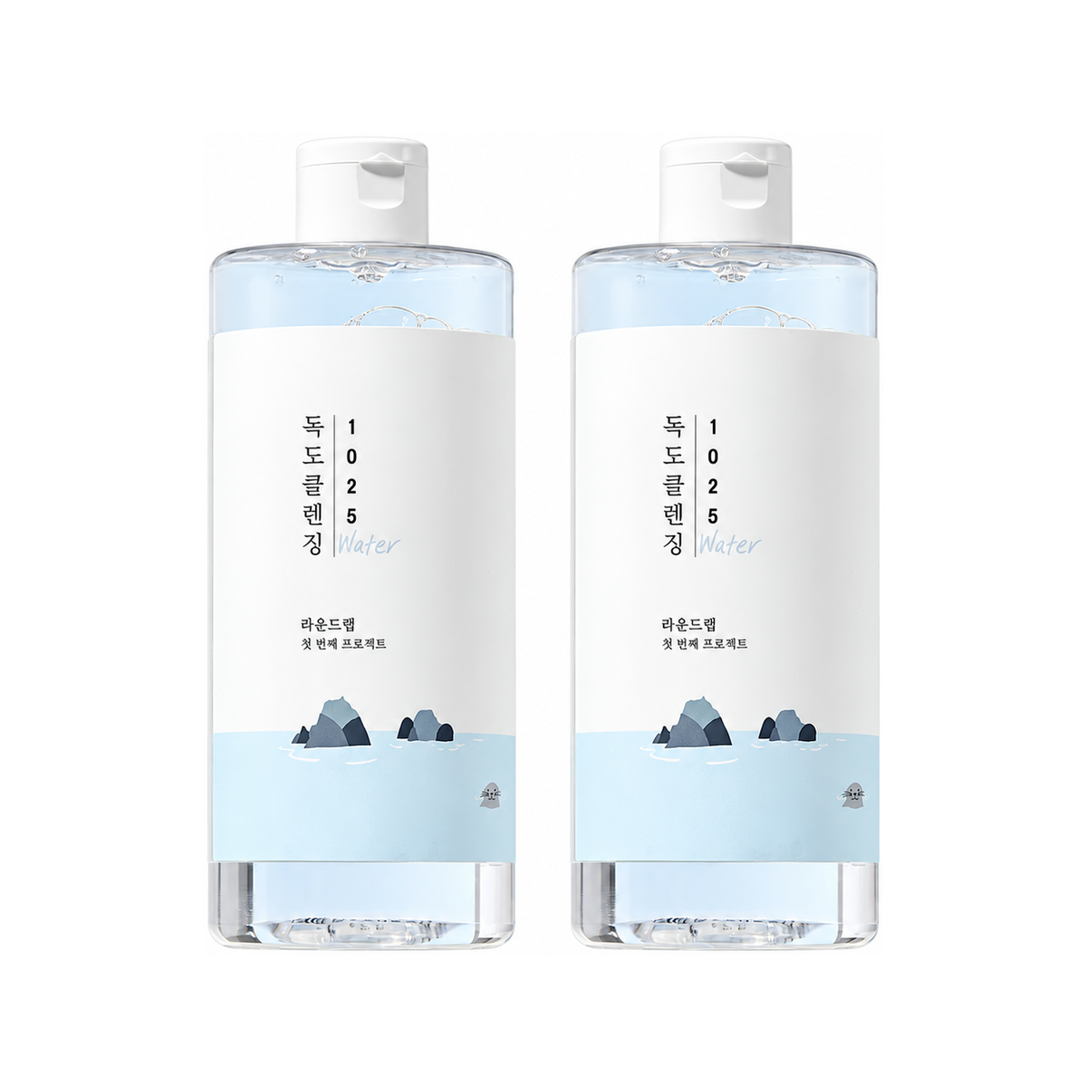 Round Lab 1025 Dokdo Cleansing Water valomasis micelinis vanduo, 400 ml DOVANA + 400 ml