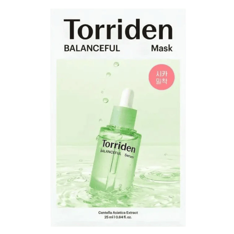Torriden Balanceful Cica Mask raminanti ir drėkinanti lakštinė kaukė