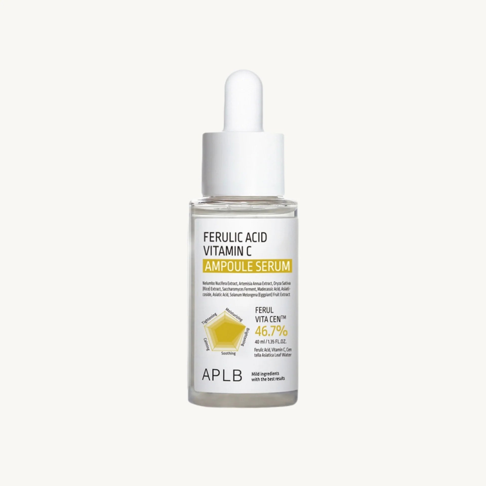 APLB Ferulic Acid Vitamin C Ampoule Serum - stiprinantis ir skaistinantis veido serumas