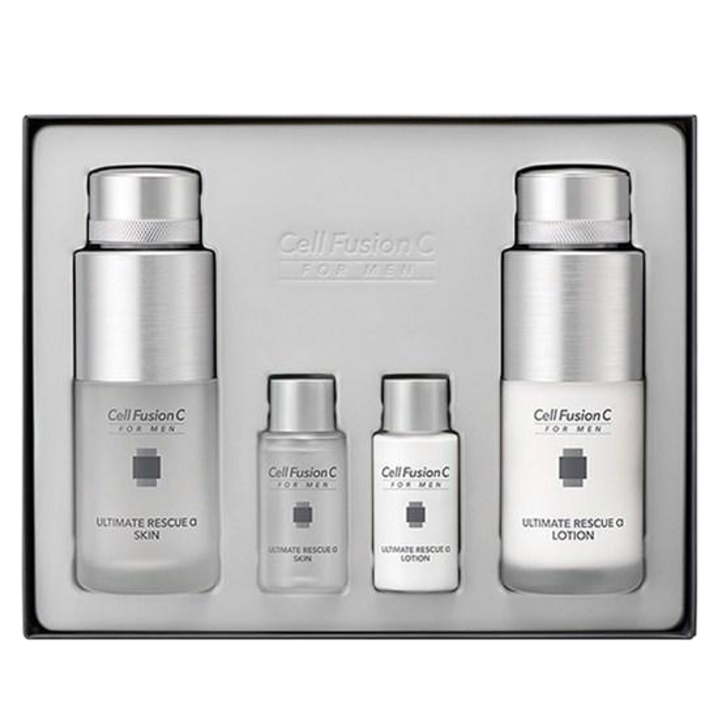 Cell Fusion C Ultimate Rescue Alpha Set – veido priežiūros rinkinys vyrams