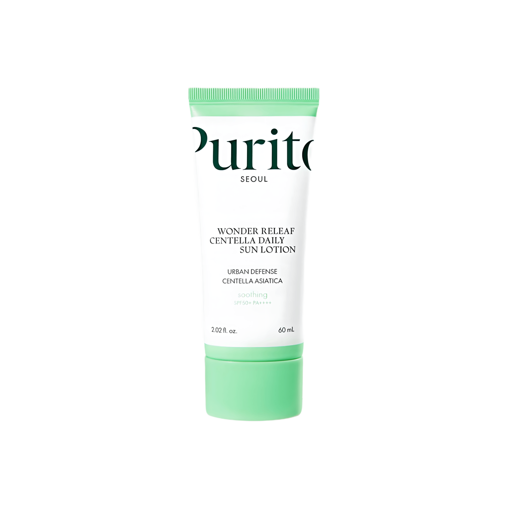 Purito Wonder Releaf Centella Daily Sun Lotion SPF50+ PA++++ - apsauginis kremas nuo saulės