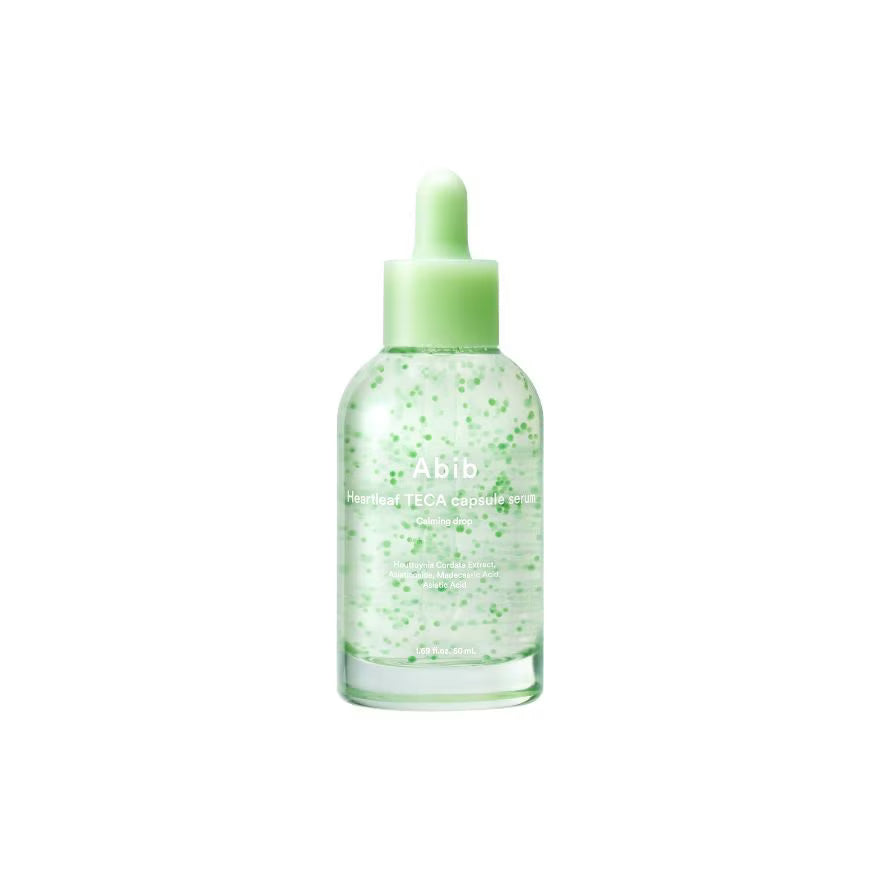 Abib Heartleaf TECA Capsule Serum Calming Drop - raminamasis veido serumas