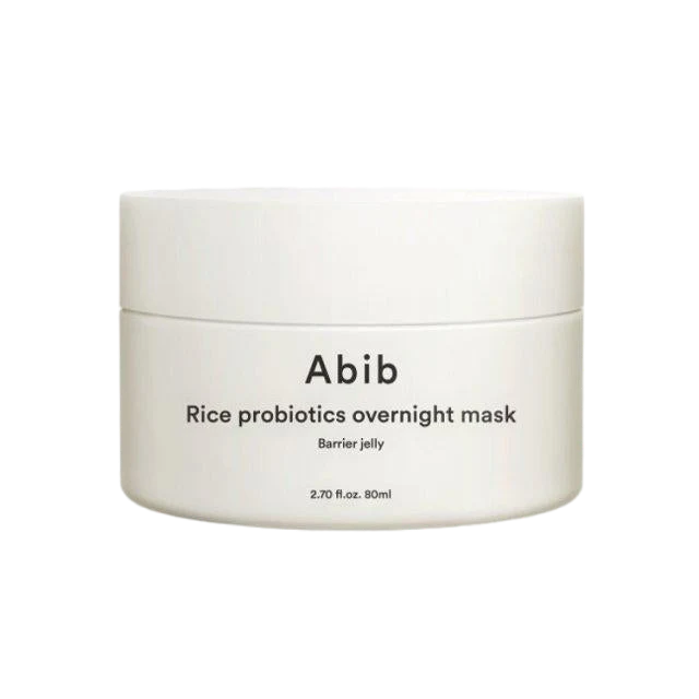 Abib Rice Probiotics Overnight Mask Barrier Jelly naktinė miego kaukė su probiotikais