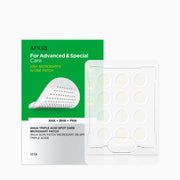 Anua Triple Acid Spot Care Microdart Patch - veido pleistrai nuo spuogų su mikro adatėlėmis