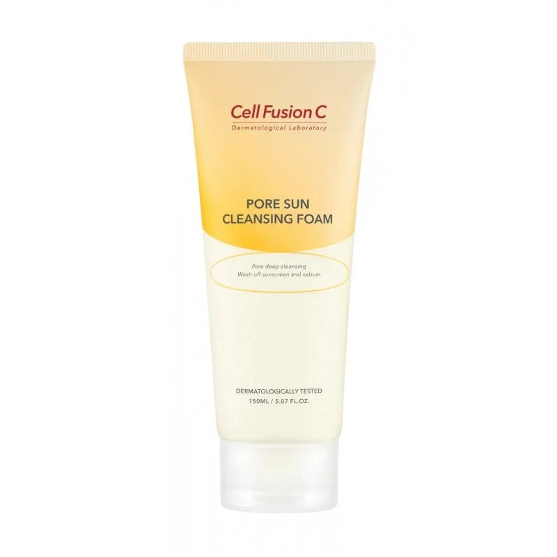 Cell Fusion C Pore Sun Cleansing Foam veido prausiklis