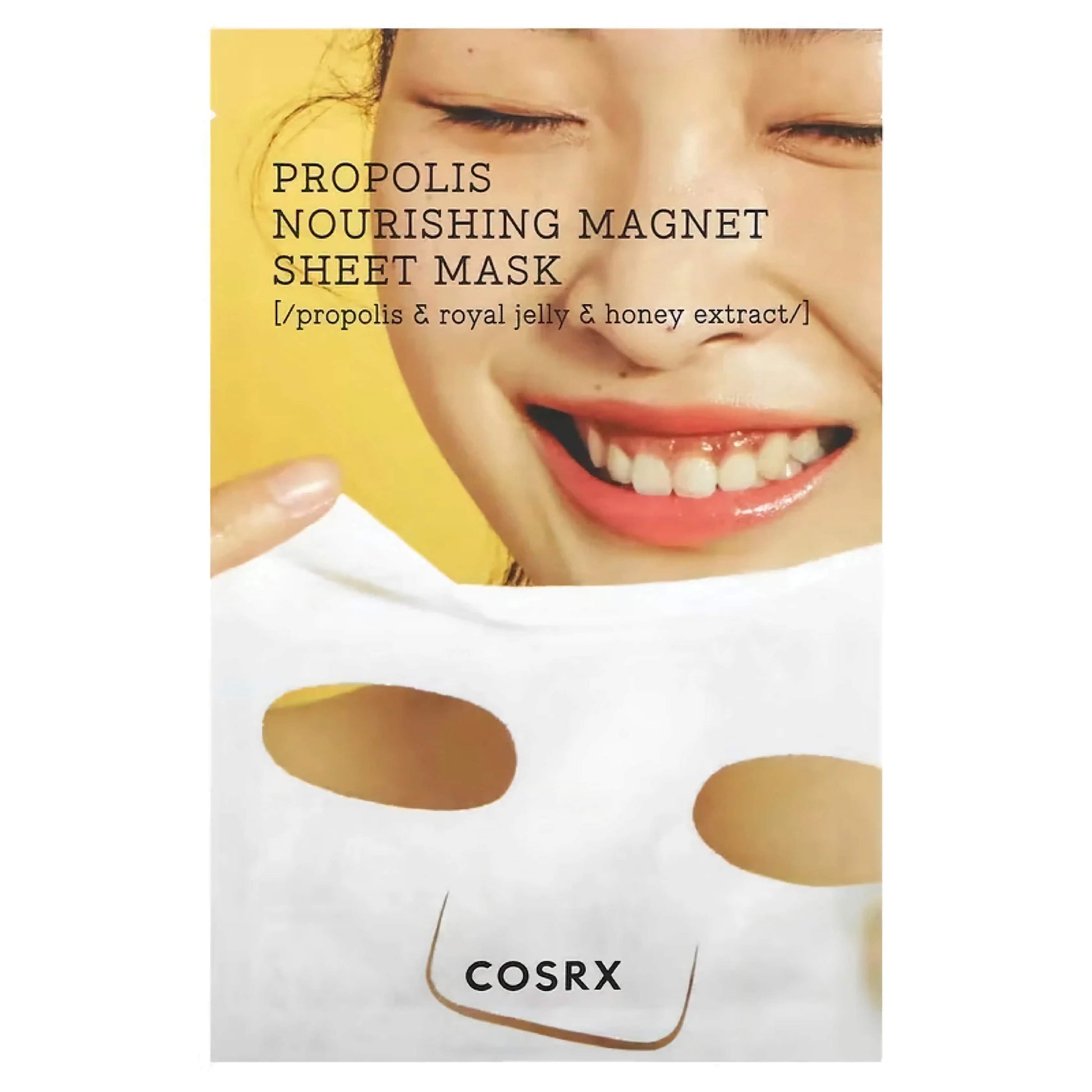 COSRX Full Fit Propolis Nourishing Magnet Sheet Mask – maitinanti lakštinė kaukė su propoliu