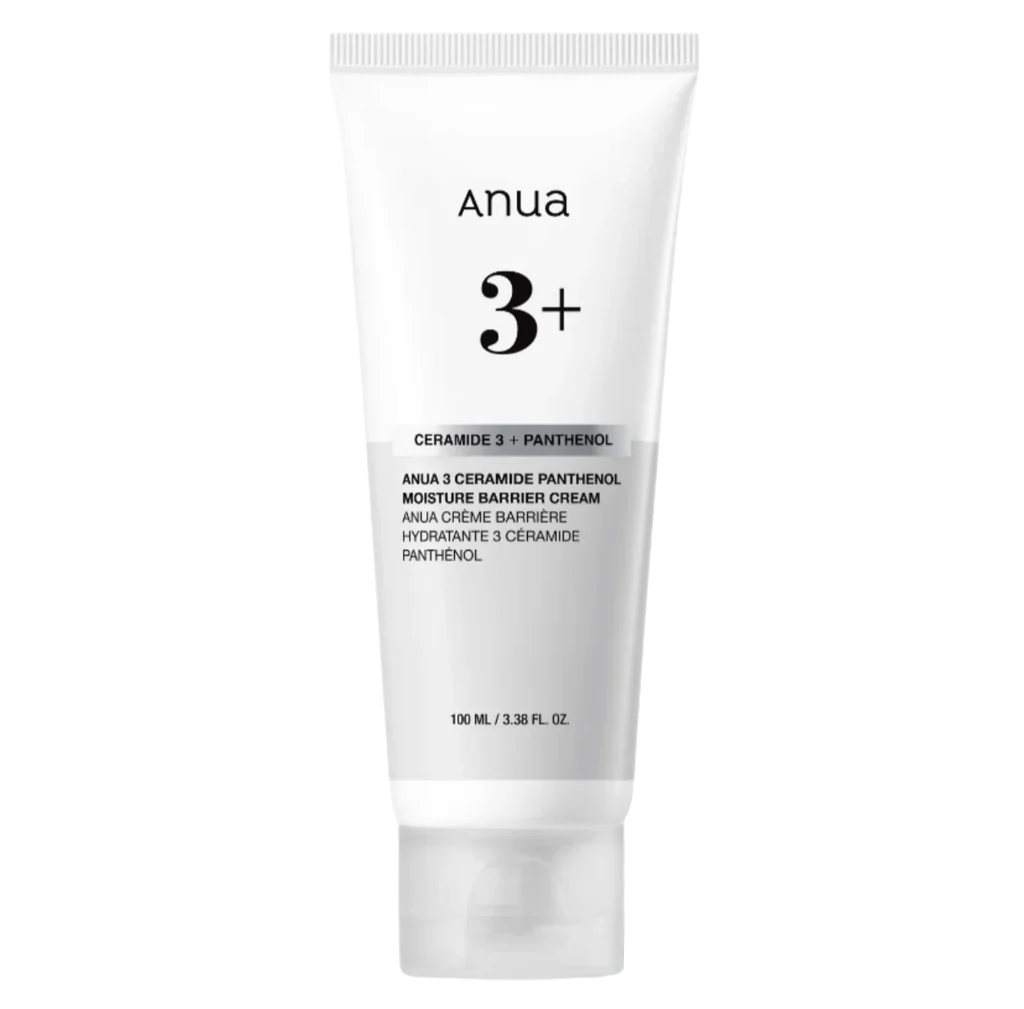 Anua 3 Ceramide Panthenol Moisture Barrier Cream veido kremas su keramidais ir pantenoliu