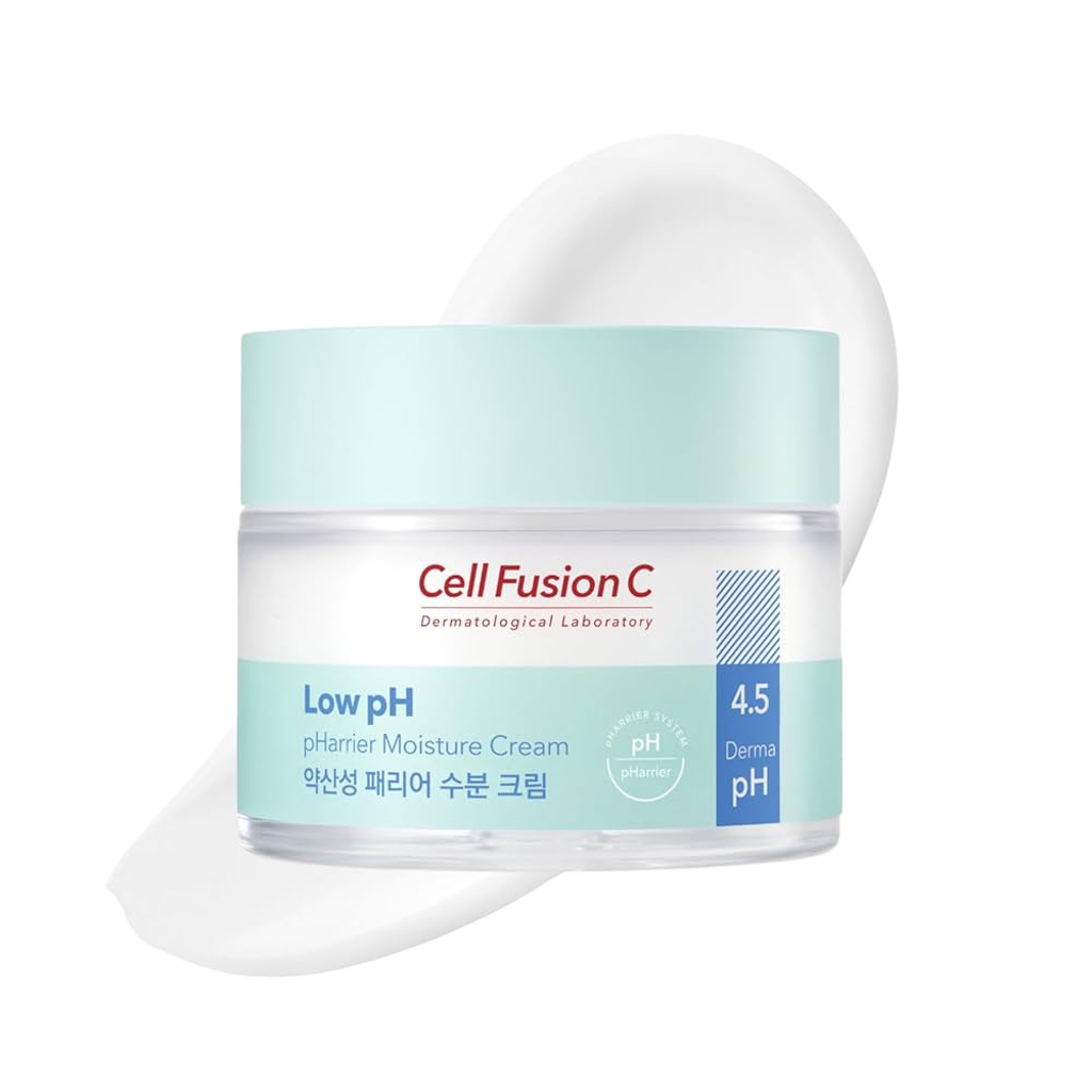Cell Fusion C Low pH pHarrier Moisture Cream – drėkinamasis veido kremas, 80 ml + DOVANA 40 ml