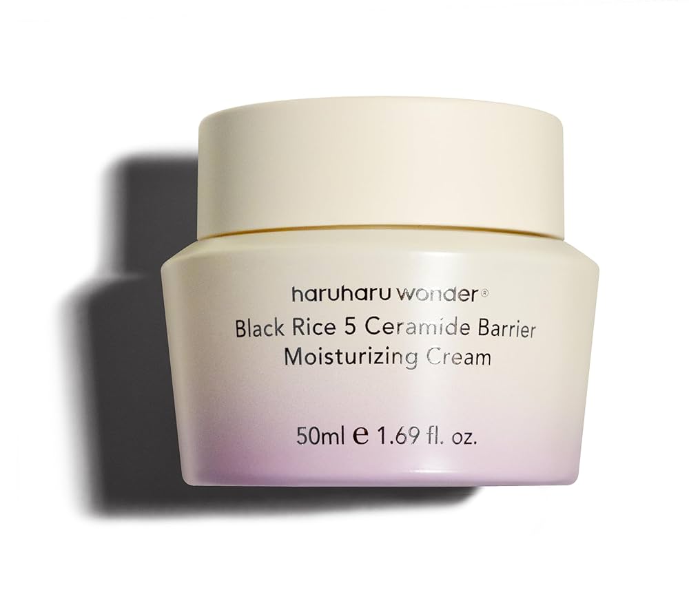 Haruharu Wonder Black Rice 5 Ceramide Barrier Moisturizing Cream – barjerą stiprinantis veido kremas su juodaisiais ryžiais ir keramidais