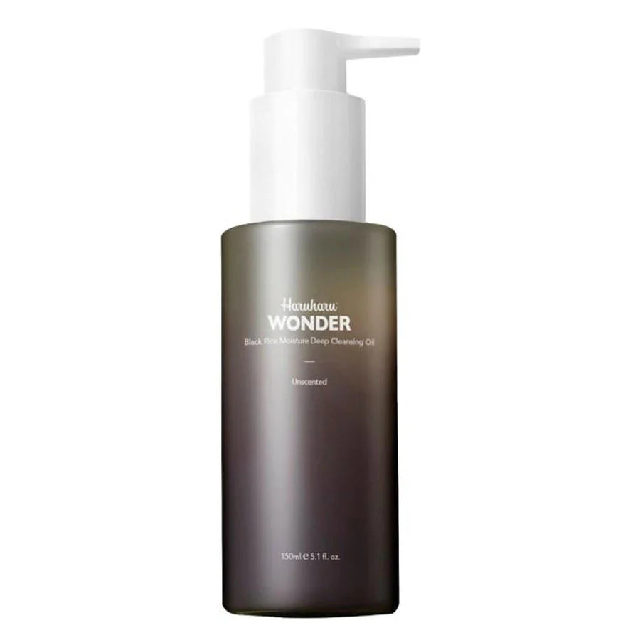 Haruharu Wonder Black Rice Moisture Deep Cleansing Oil - giliai valantis aliejus, 150 ml