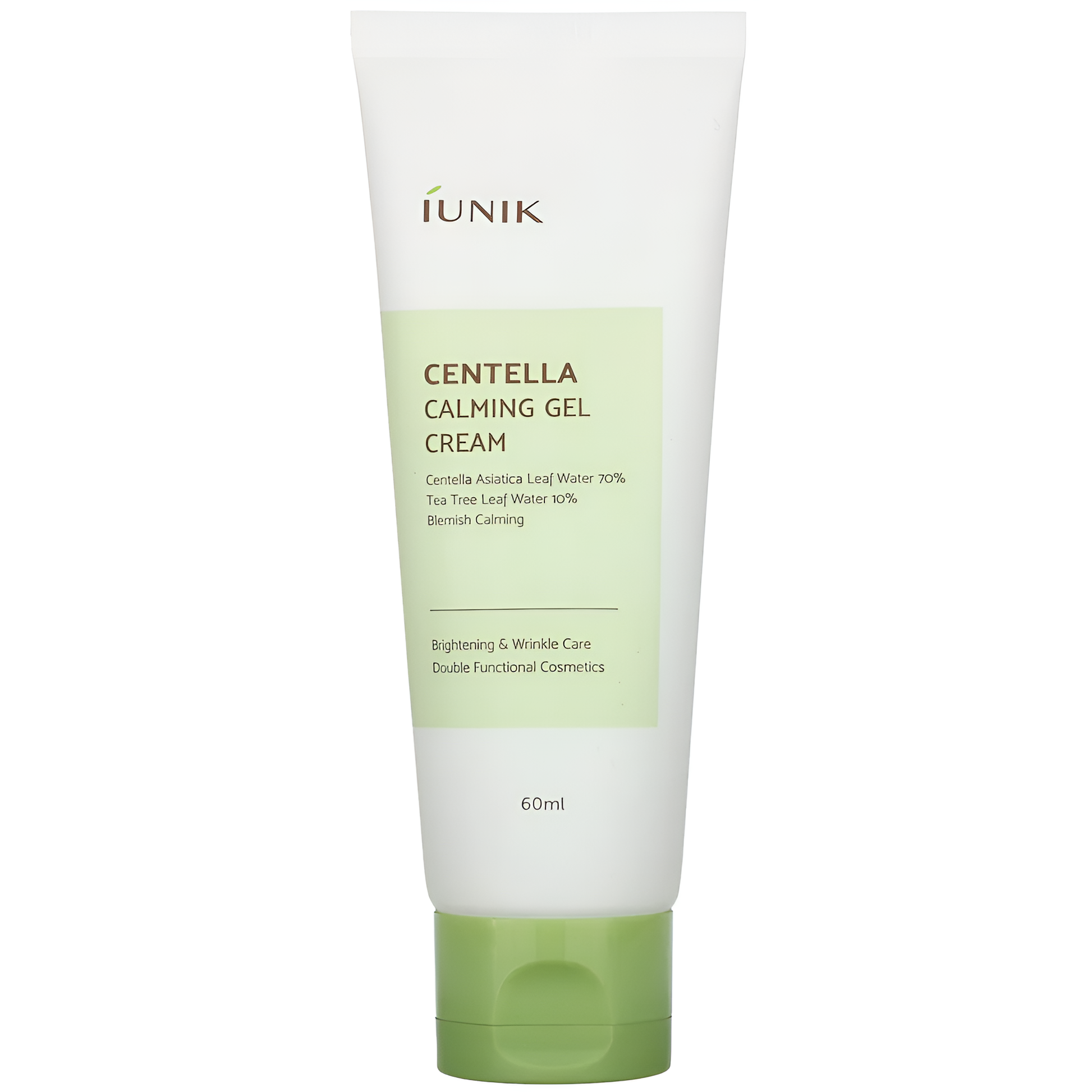 iUNIK Centella Calming Gel Cream  raminamasis gelinis veido kremas su azijine centele