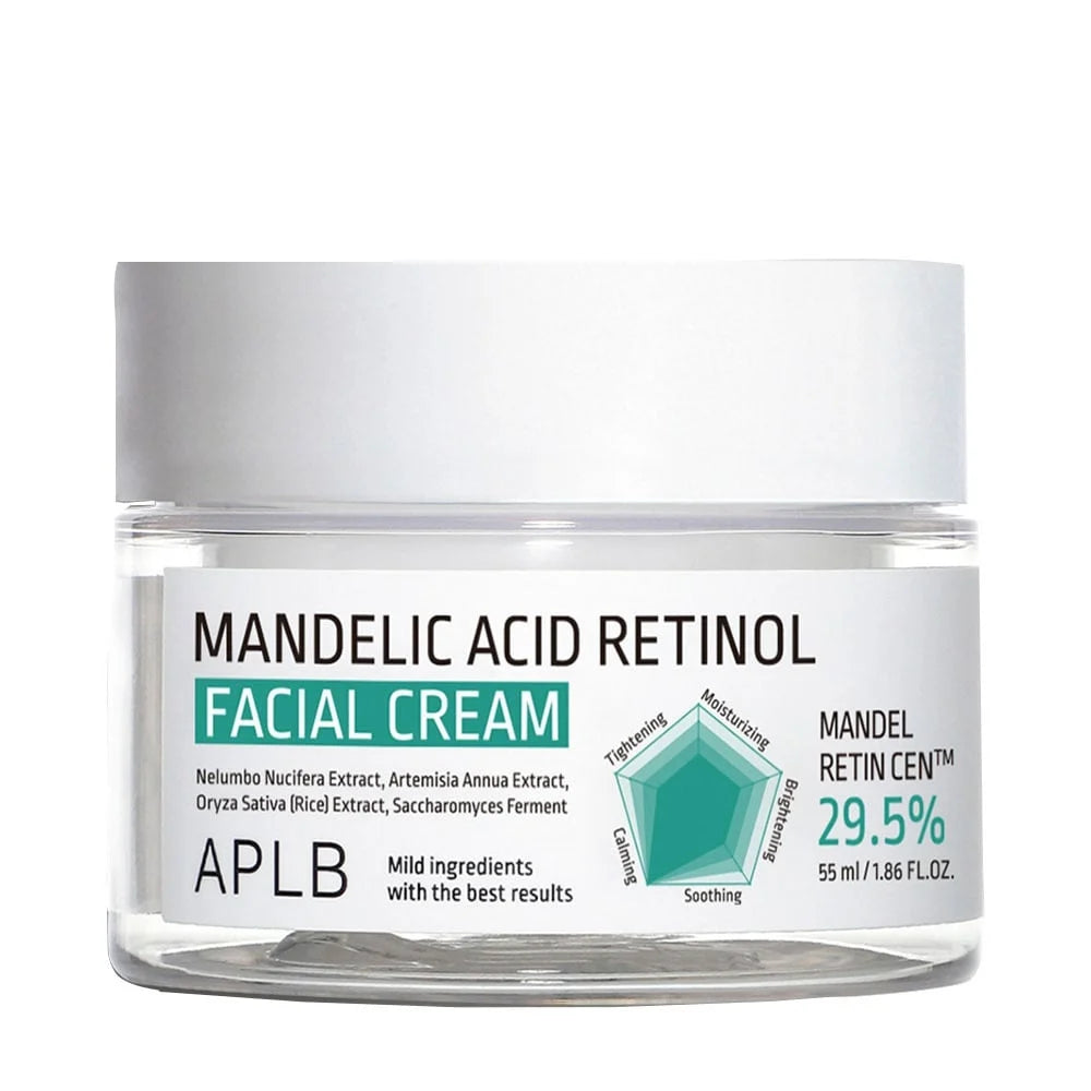 APLB Mandelic Acid Retinol Facial Cream  veido kremas su migdolų rūgštimi ir retinoliu