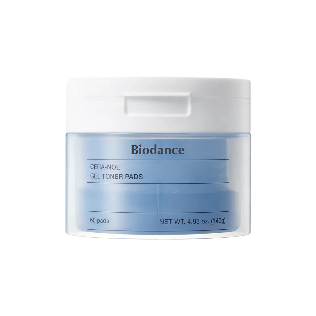 BIODANCE Cera Nol Gel Toner Pad – drėkinantys tonerio padeliai