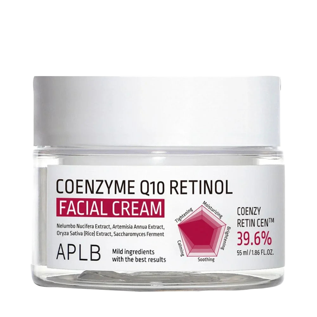 APLB Coenzyme Q10 Retinol Facial Cream – stangrinantis veido kremas su retinoliu