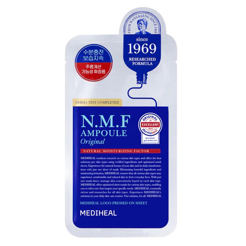 MEDIHEAL N.M.F Aquaring Ampoule Mask intensyviai drėkinanti veido kaukė