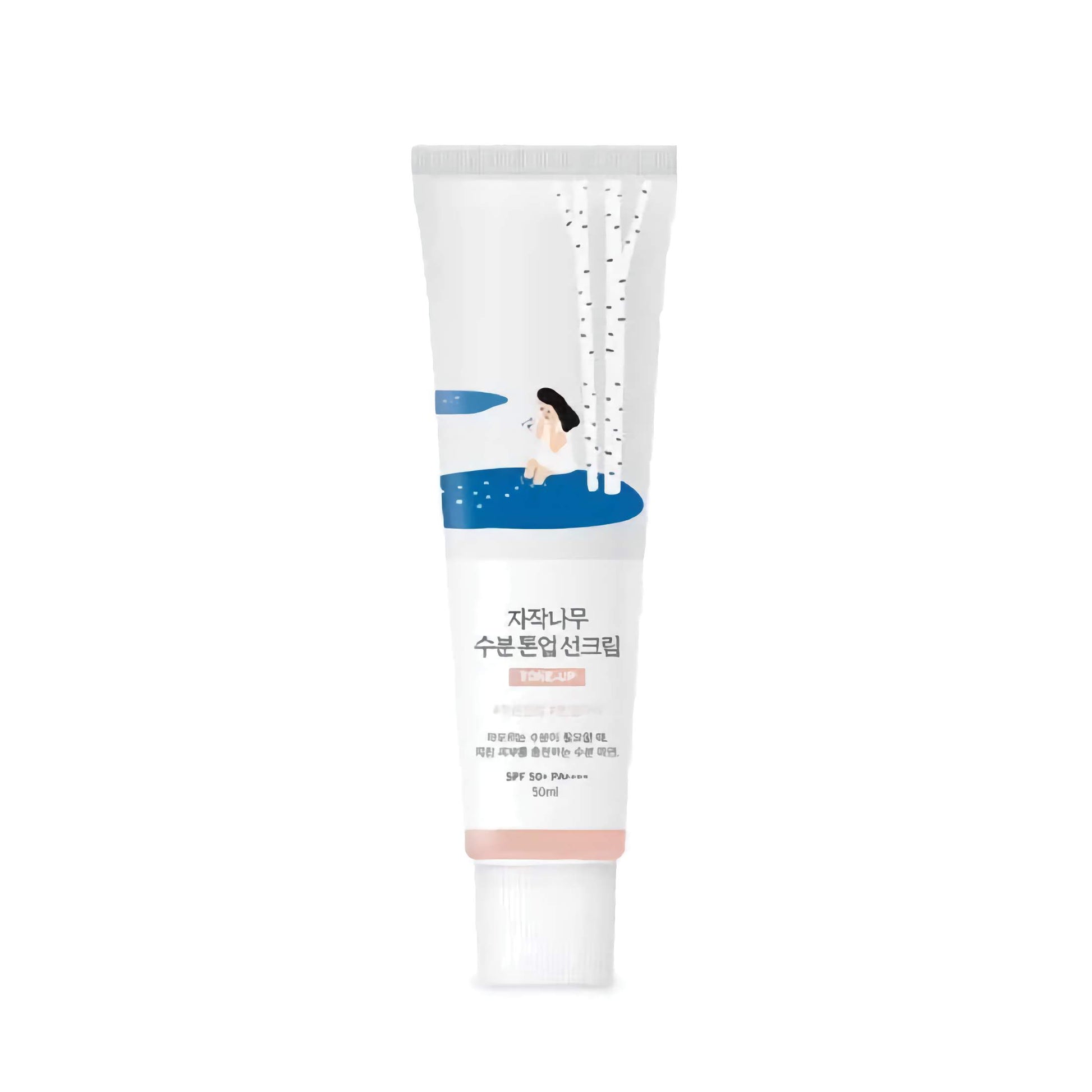 Round Lab Birch Juice Tone-Up Sunscreen SPF50+ PA++++ - tonuojantis apsauginis kremas nuo saulės